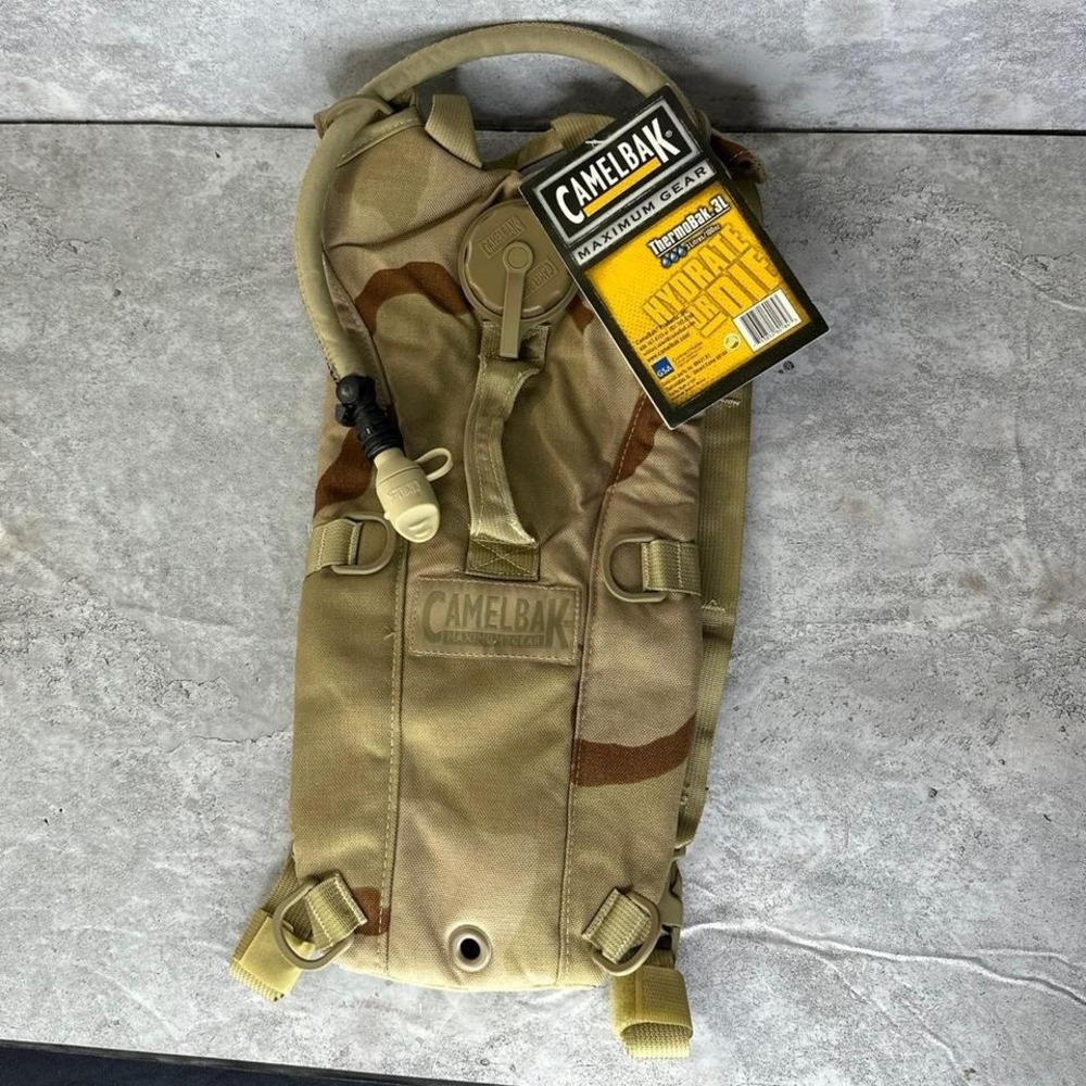 Camelbak ThermoBak 3L tan water backpack #hiking #outdoors #waterbottle